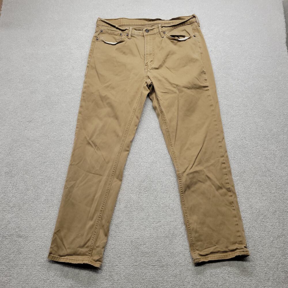 Levi’s 541 Athletic Fit Men’s 34x30 Tan Khaki Stretch Jeans Pants